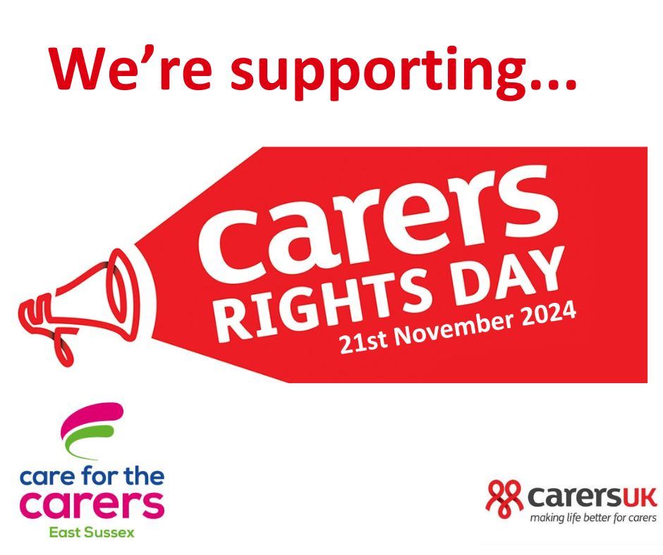 We're supporting... carers rights day 21st November 2024